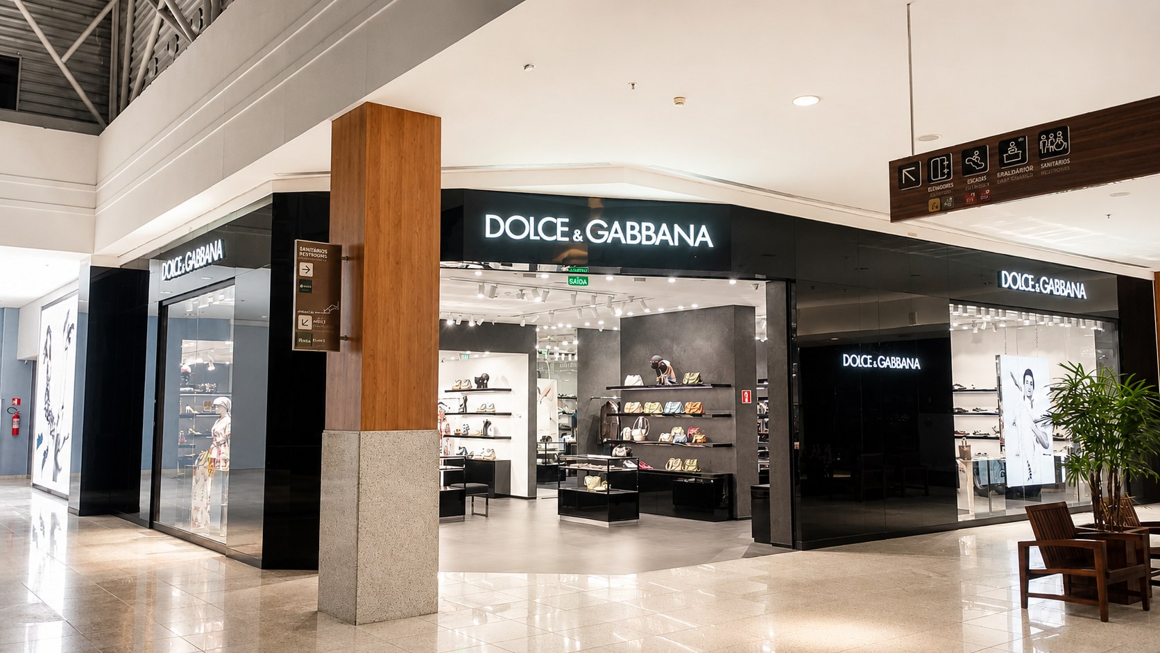 Dolce & Gabbana — detalhe da obra